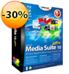 Media Suite 10, Todo lo que Necesita Para Enriquecer su Vida Digital. Organizar, Reproducir, Editar, Grabar, Compartir su contenido media y Blu-ray, BLu-ray 3D y DVD.