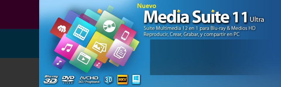 Media Suite 11 Ultra - Conjunto multimedia de grande valor para su ordenador
