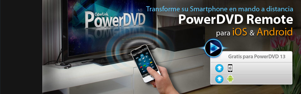 PowerDVD Remote - Computadora por Distancia para iPhone, iPad y Android