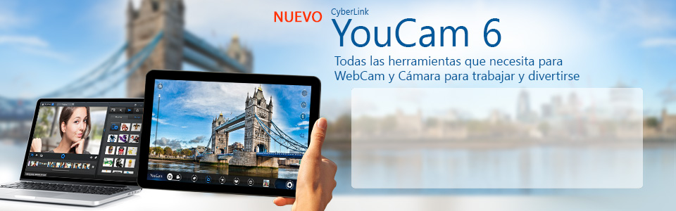 YouCam 6 Deluxe - Todas las herramientas de WebCam y Cámara que necesita para trabajar y divertirse