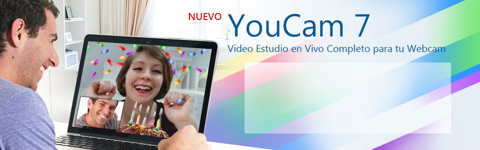 YouCam 7 Deluxe - Video Estudio en Vivo Completo para tu Webcam