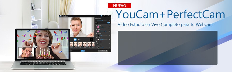 YouCam 7 Deluxe - Video Estudio en Vivo Completo para tu Webcam